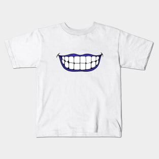 Big Smile -Blue Kids T-Shirt